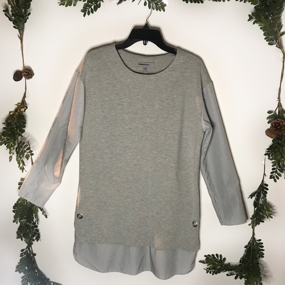 NWOT Layered oversized Shirt Dress
